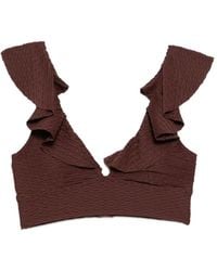 Duskii - Frilled Swim Top - Lyst