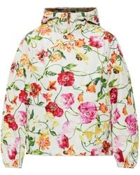KENZO - Wildflower Floral-Print Hooded Jacket - Lyst