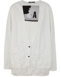 Maria Calderara - Graphic Button Jacket - Lyst