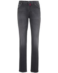 Kiton - Jeans Met Logo - Lyst