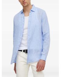 Benetton - Classic-Collar Shirt - Lyst