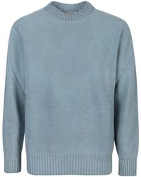 Altea - Pullover mit geripptem Saum - Lyst