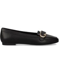 Furla - Loafer Mit Zierschnalle - Lyst