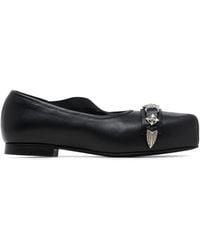 Toga - Plaque Ballerina Shoes - Lyst