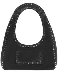 GIMAGUAS Leather China Shoulder Bag in Black | Lyst