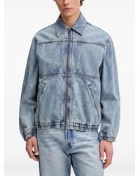 Levi's - Janaai Zip-Fastening Denim Jacket - Lyst