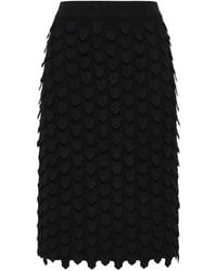 Maliparmi - Textured Midi Skirt - Lyst