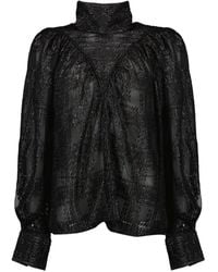 IRO - Blouse À Col Roulé - Lyst