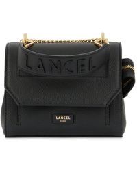 Lancel - Medium Ninon De Leather Flap Bag - Lyst