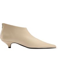 Simon Miller - Arrow Leather Ankle Boots - Lyst
