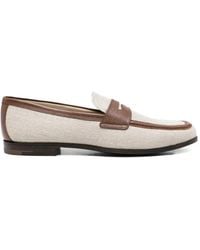 Church's - Mocassins À Empiècements Et Bord En Cuir - Lyst