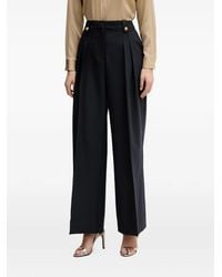 Barbour - Avery-Tone Button Pleated Trousers - Lyst