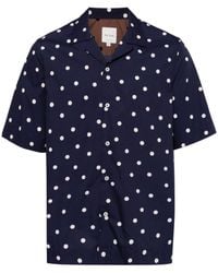 Paul Smith - Polka Dot-print Cotton Shirt - Lyst