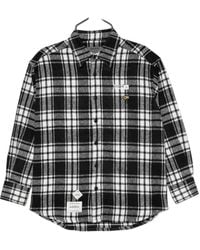 Musium Div. - Patchwork Plaid Shirt - Lyst