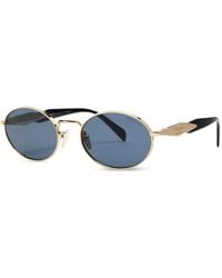 Prada - Geometric-Frame Sunglasses - Lyst