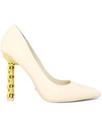Kat Maconie - Lydia Chain-Link Heel Pumps - Lyst