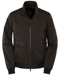 Moorer - Aiden Patch-Pocket Bomber Jacket - Lyst