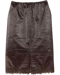 Cecilie Bahnsen - Floral-Trim Briaskirt Skirt - Lyst