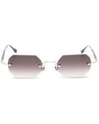 Matsuda - Rimless Geometric-Frame Sunglasses - Lyst