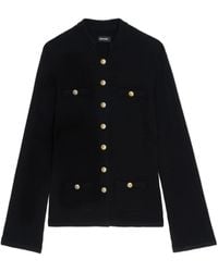 Zadig & Voltaire - Button-Detailed Flared-Sleeve Cardigan - Lyst