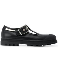 Marni Scarpe con cinturino a T - Nero