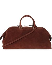 Alberta Ferretti - Suede Top-Handle Tote Bag - Lyst