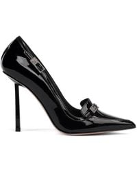 Le Silla - Morgana Patent-Leather Pumps - Lyst