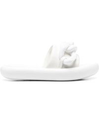 Stella McCartney - Air Chain-Embellished Slides - Lyst