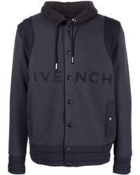 Givenchy - Embroidered-logo Hooded Jacket - Lyst