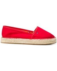 flat cotton espadrilles tommy hilfiger