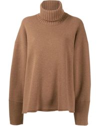 Proenza Schouler - Roll-Neck Drop-Shoulder Jumper - Lyst