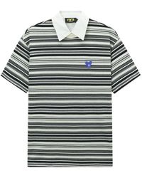 Mini Cream - Striped Polo Shirt - Lyst
