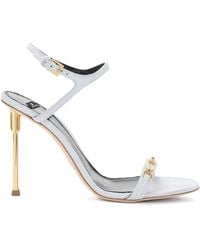 Elisabetta Franchi - Strappy Stiletto Sandals - Lyst