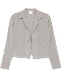 Alysi - Crinkle-Tie Blouse - Lyst