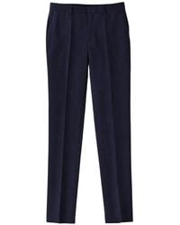 BOSS - Pleated Trousers - Lyst