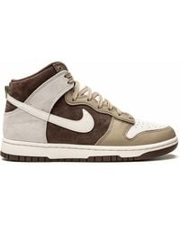 Nike - Dunk High "Light Chocolate" Sneakers - Lyst