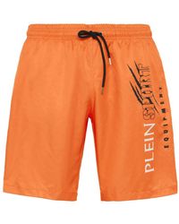 Philipp Plein - Scratch Swim Shorts - Lyst