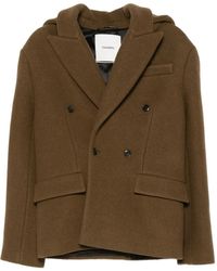 Nanushka - Double-Breasted Coat - Lyst
