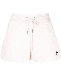 Moose Knuckles - Quilted Recycled Nylon Shorts - Lyst