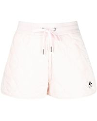 Moose Knuckles - Quilted Recycled Nylon Shorts - Lyst