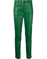 Blanca Vita - Faux-Leather Trousers - Lyst