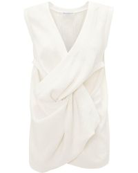 JW Anderson - Twist-front Sleeveless Top - Lyst