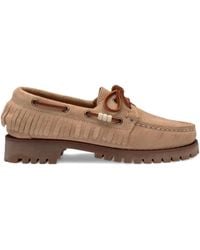 Sebago - Fringed Tie Loafers - Lyst