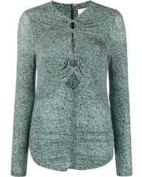 Isabel Marant - Joneli Animal-Print Top - Lyst