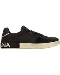 Dolce & Gabbana - Sports Shoes With Logo - Lyst