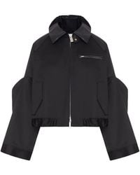Sacai - Cropped Jack Met Rits - Lyst