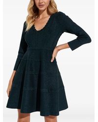 Needle & Thread - Mini-Jurk Met V-Hals - Lyst