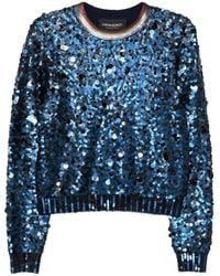 Cynthia Rowley - Sequin-Embellished Sweater - Lyst