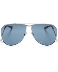 Saint Laurent - Sl690 Dust Pilot-Frame Sunglasses - Lyst