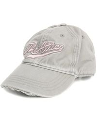 The Attico - Frayed-Edge Baseball Cap - Lyst